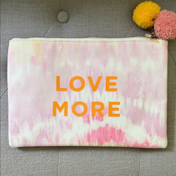 Ivory Ella Colorful Tie-Dye Pouch - Picture 5 of 9